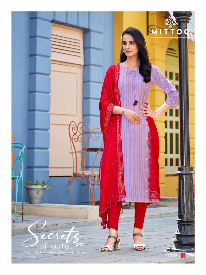 Selina By Mittoo 11001-11006 Salwar Kameez Readymade Catalog